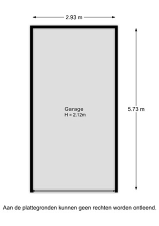 Floorplan - Piet van der Veldenstraat 4, 2371 TC Roelofarendsveen